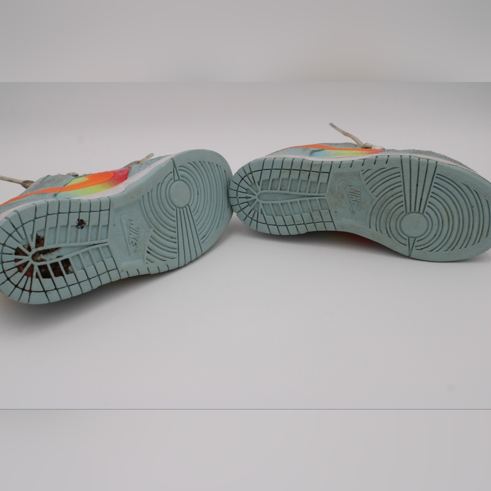 Nike Dunk Low GS “Rainbow” – Girls Size 1.5Y - Picture 6 of 6